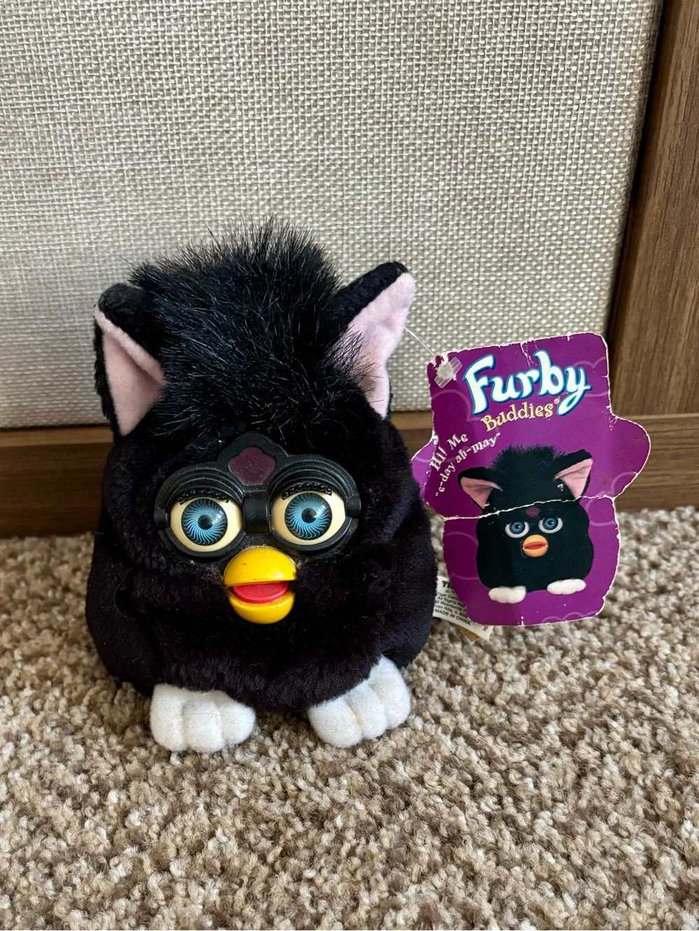 Vintage 1999 Furby Buddies “Good Pet” Tiger Electronics